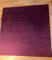 Teppich quadratisch 170 x 170 cm, Schurwolle, Farbe aubergine Rheinland-Pfalz - Siebeldingen Vorschau