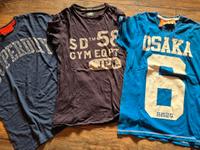 SuperDry T-shirts in Gr .M  , Paket mit 3 Stück Niedersachsen - Landesbergen Vorschau