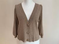 Only Strickjacke M taupe beige Leipzig - Eutritzsch Vorschau