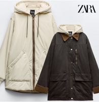 Zara Damenjacke, mit Kapuze, Innentaschen, Steppjacke, Anorak Nordrhein-Westfalen - Oberhausen Vorschau