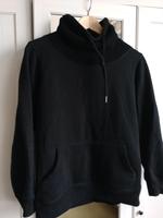Hoodie mit Strickkragen schwarz Sachsen - Lugau Vorschau