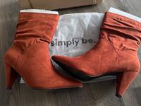 Simply be Stiefeletten Stiefel Gr.41 Neu rostrot Bayern - Stegaurach Vorschau
