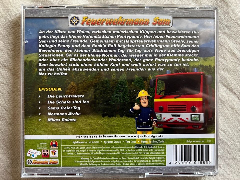 Feuerwehrmann Sam - Der große Knall Hörspiel CD in Frankfurt am Main