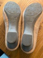 Clarks Ballerina mit Keilabsatz beige Baden-Württemberg - Hemsbach Vorschau