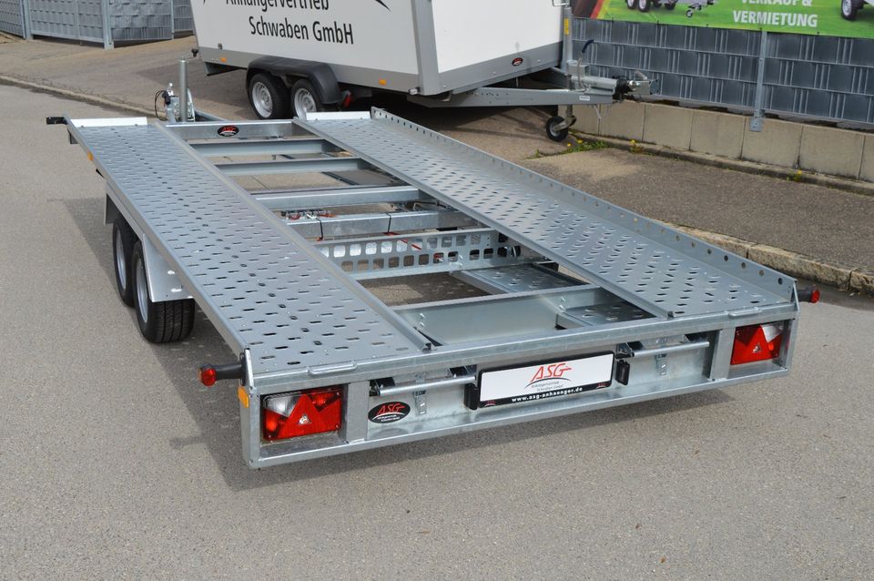 Autotransporter Anhänger Auto 3000 kg 400x203cm kippbar Stema ATH in Geislingen an der Steige