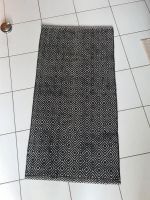 Teppich Raute 130x65 cm schwarz weiß Bayern - Bubenreuth Vorschau