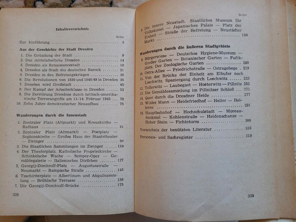 Dresden, Heimat- und Wanderbuch, 1956 in Dresden