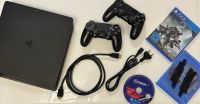 PlayStation 4 + 2 Controller und Spiele Nordrhein-Westfalen - Bergheim Vorschau