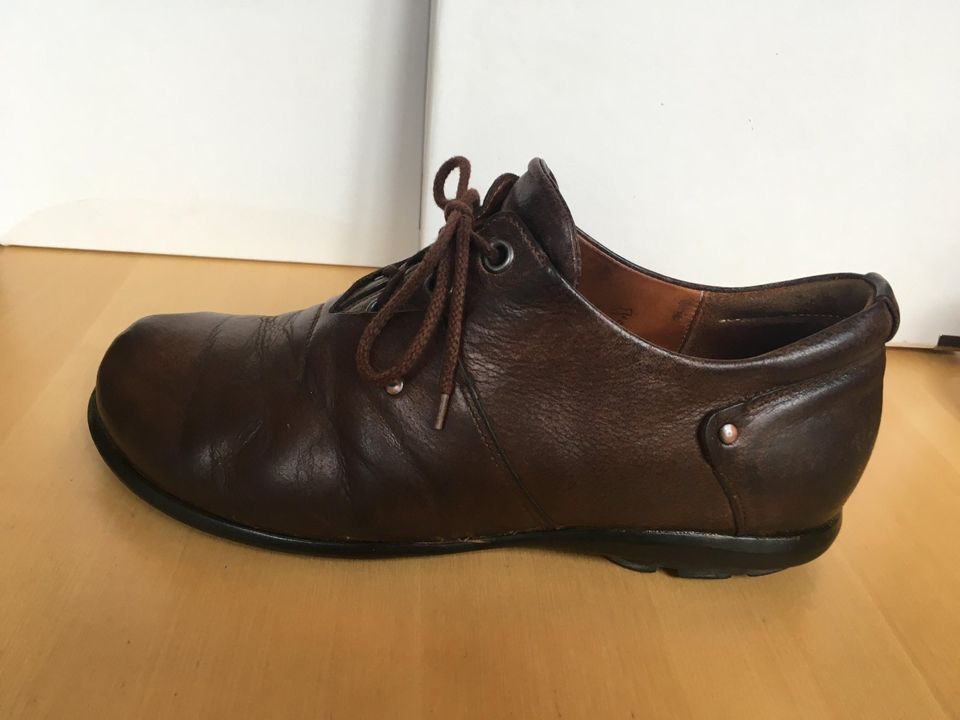 Think! Herren Schnürschuhe Leder, braun (42 ½) in Heidelberg