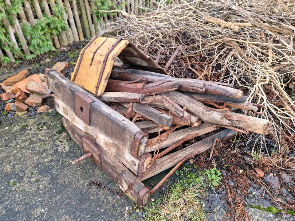 Leiterwagen, Pferdewagen, Achse in Frohburg