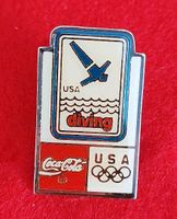 Schöner seltener Pin Button Olympia USA Diving Nordrhein-Westfalen - Hiddenhausen Vorschau