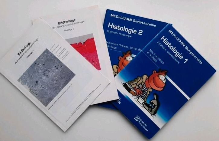 Medilearn Histologie + 2 Hefte mit originalen Präparatbildern in Dortmund