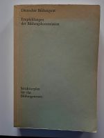 Buch Empfehlungen der Bildungskommission  1970 Sachsen-Anhalt - Athenstedt Vorschau