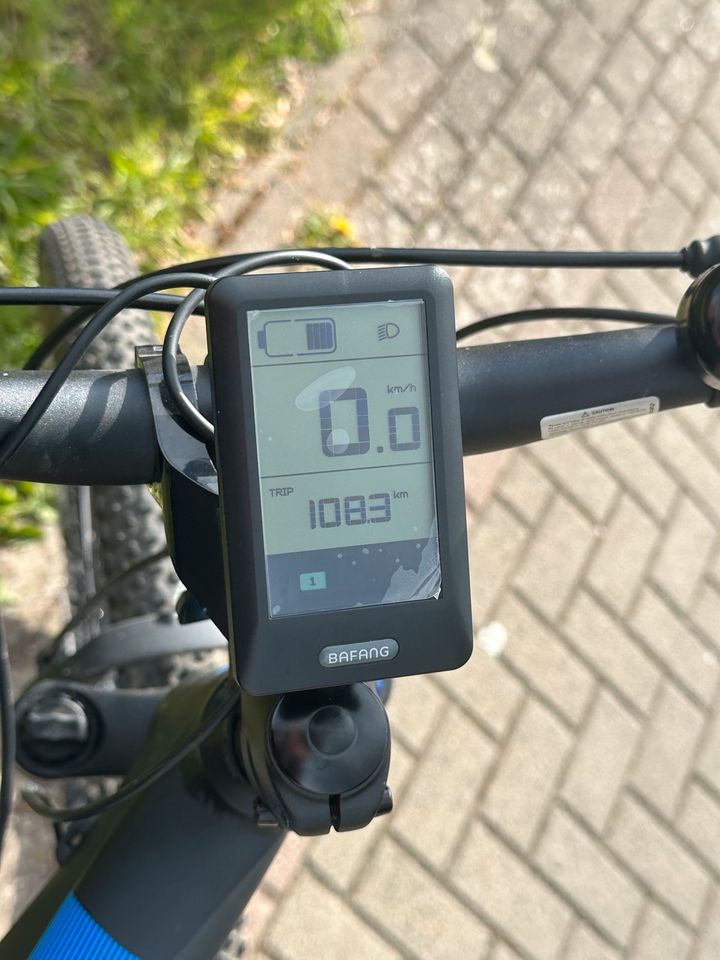 Top-Zustand: Fischer Elektro-Fahrrad, schwarz matt, 29 Zoll in Salzgitter