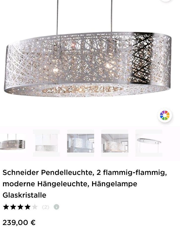 Moderne Deckenleuchte / Pendelleuchte in Baden-Württemberg - Rottenburg am  Neckar | Lampen gebraucht kaufen | eBay Kleinanzeigen ist jetzt  Kleinanzeigen