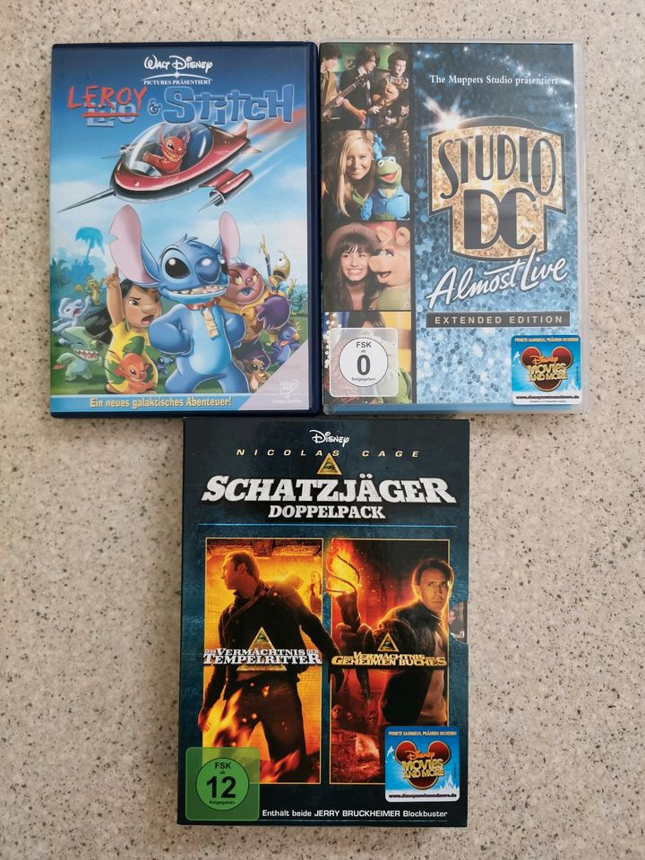 Disney DVDs und Blu Rays Mix in Konradsreuth