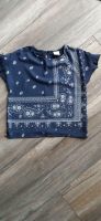 WIE NEU❤ZARA GIRLS Bluse T-Shirt dunkelblau weiß Gr.128 Hessen - Limburg Vorschau