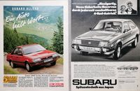 Subaru 1800 Reklame Berichte 4WD Turbo Station Coupe Leone Hessen - Hanau Vorschau