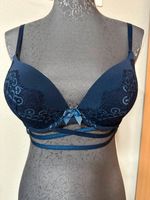 neuwertiger blauer Push-Up BH von Hunkemöller Gr.80C Hessen - Mücke Vorschau