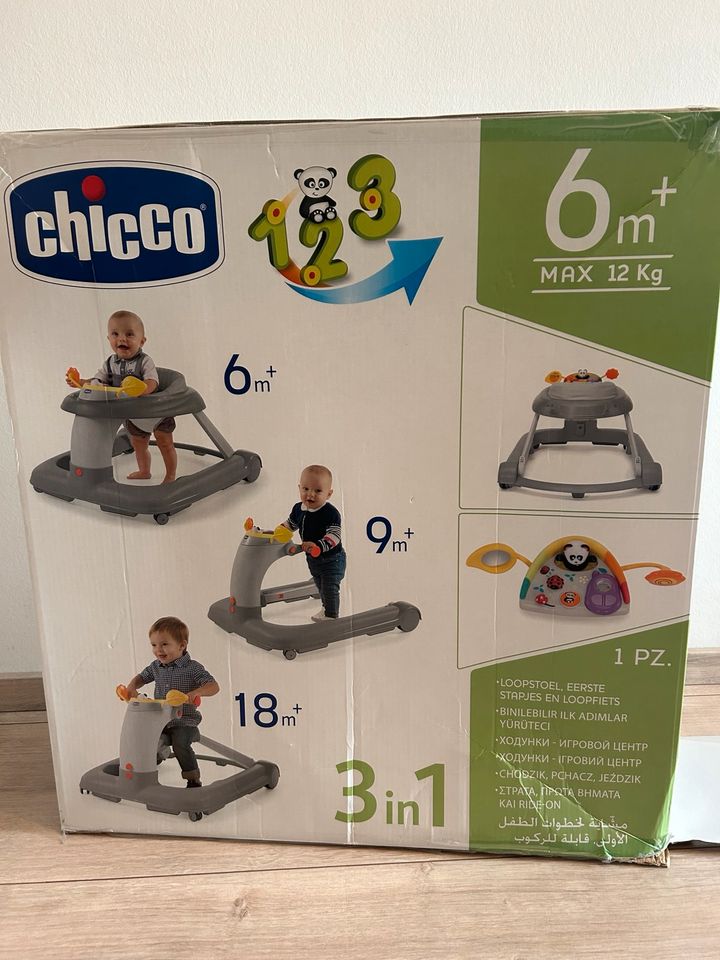 Chicco 123 Lauflernwagen, Gehfrei, Activity Centre, Babywalker in Lage