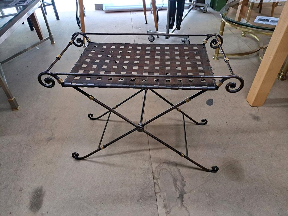 Eisen Tablett - Tisch Beistelltisch klappbar in Waldkraiburg