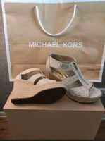 ❤️MK Michael Kors Sandalen Logo Print❤️ Schuhe Gr. 39 Sachsen - Chemnitz Vorschau