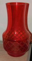 Vase DDR rot 22cm Glas 1970 Deko Güstrow - Landkreis - Lüssow Vorschau