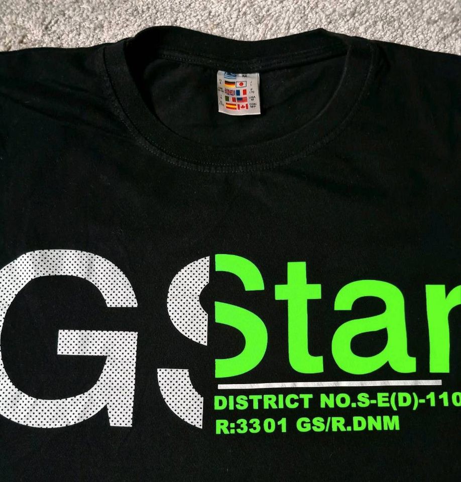 G-Star Shirt T-Shirt tshirt Markenshirt Gr. M in Grünhain-Beierfeld 