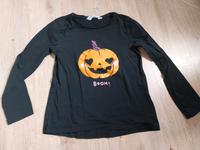 H&M Langarmshirt Gr. 122/128 Kürbis Halloween Niedersachsen - Oldenburg Vorschau