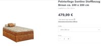Neu 400€ 1/2 Preis Schlafliege Polsterliege Liege 1x2 Meter Bett Brandenburg - Brandenburg an der Havel Vorschau