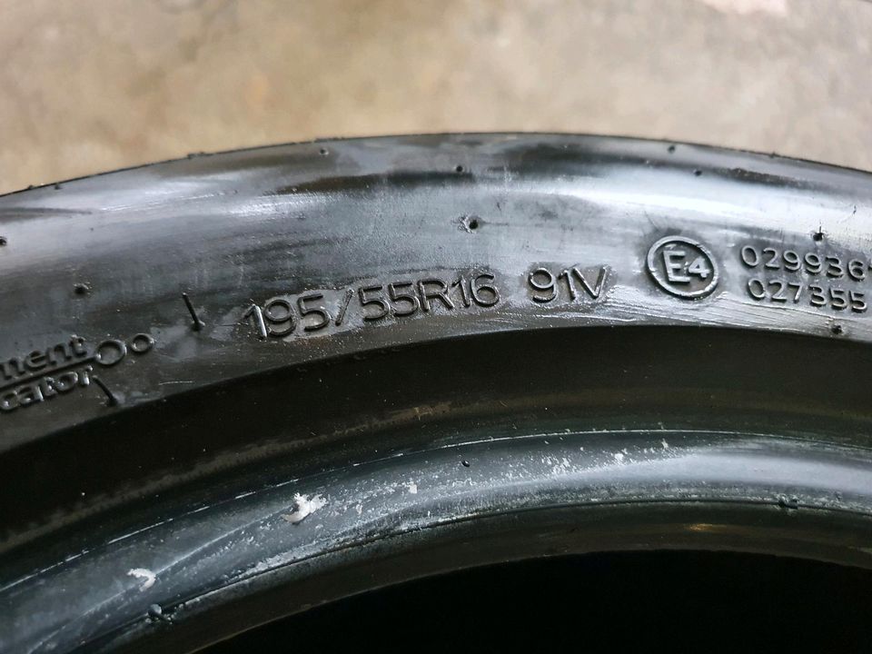 6,5mm HANKOOK Sommerreifen 2x 195/55 R16 91V - 195 55 16 in Sindelfingen