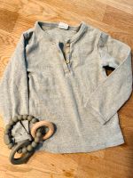 H&M Baby Shirt 80 Pullover Henley Shirt mit Knöpfen mint 80 Niedersachsen - Rinteln Vorschau