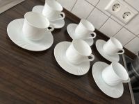 Weiße kaffeetassen tasse 6 teilig set Stuttgart - Stuttgart-Ost Vorschau
