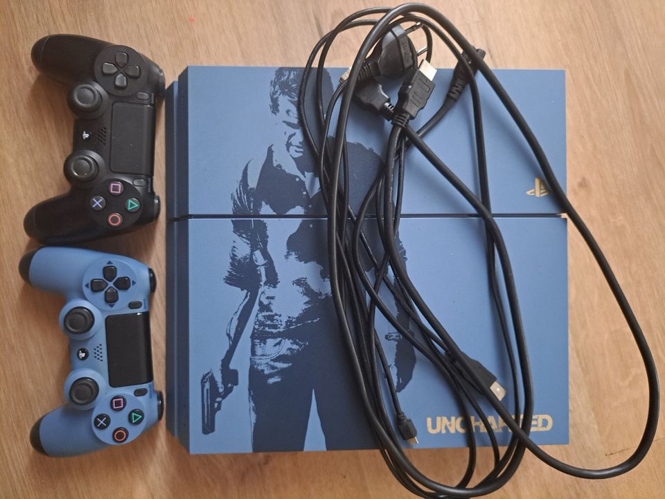 Playstation 4 1TB Grau Limited Edition Uncharted 4 in Neustadt-Glewe