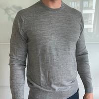 UNIQLO Pullover Gr. L Schurwolle grau Herren Berlin - Treptow Vorschau