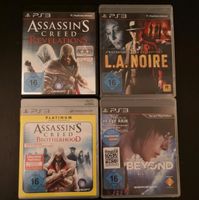 PS3 Playstation 3 Spiele Assassins Creed, L. A. Noir, Beyond Leipzig - Probstheida Vorschau