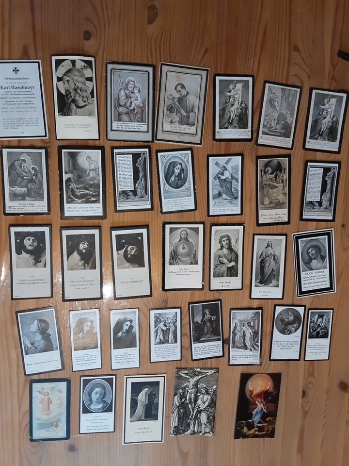 Alte Sterbebildchen Gebetsandenken 1877 - 1982 Sammlung in Wittlich