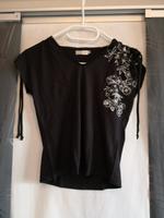Staccato Top Shirt Gr L schwarz mit Raffung an den Schultern Hessen - Wartenberg Vorschau
