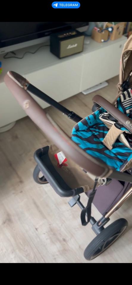 Kinderwagen Cybex Platinum Priam Roségold One Love von Karolina K in Bremen