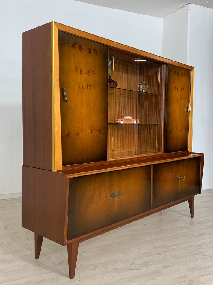 MID CENTURY HIGHBOARD SCHRANK WOHNZIMMERSCHRANK VINTAGE in Berlin