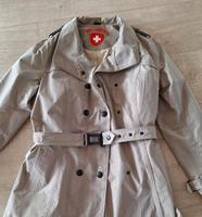 Wellensteyn Frühjahr Mantel beige Muster kariert Gr. M Damen leic Hessen - Ranstadt Vorschau