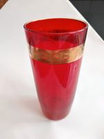 Glas Vase mit Gold-Dekor (13,5 cm) Frankfurt am Main - Bockenheim Vorschau