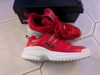 FILA  Disruptor Rot Damen Sneaker Gr.41 mit Karton Niedersachsen - Bardowick Vorschau