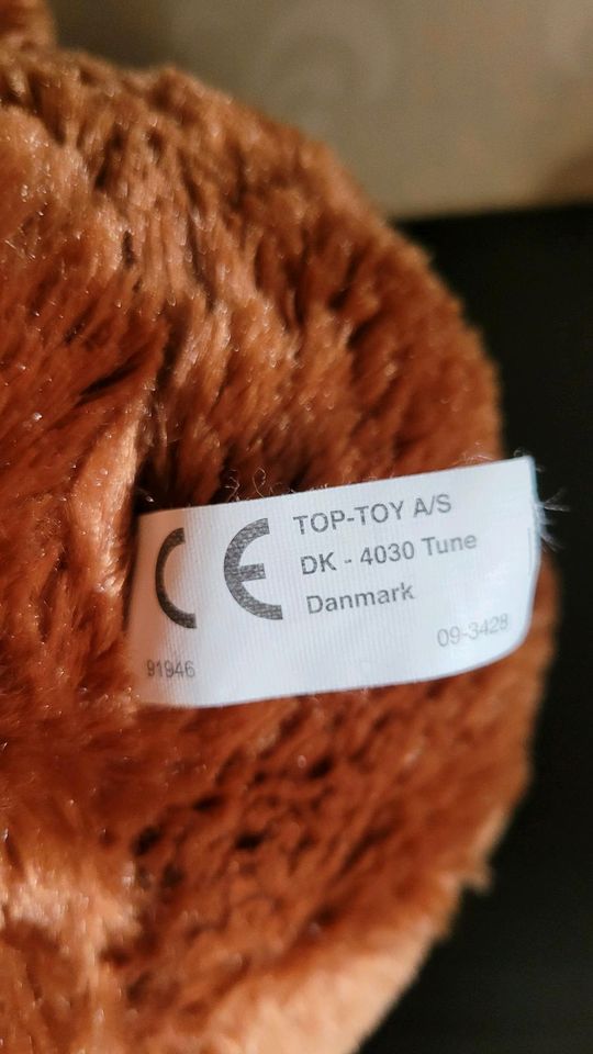 Teddy Bär Kuscheltier braun wie neu in Barsbüttel