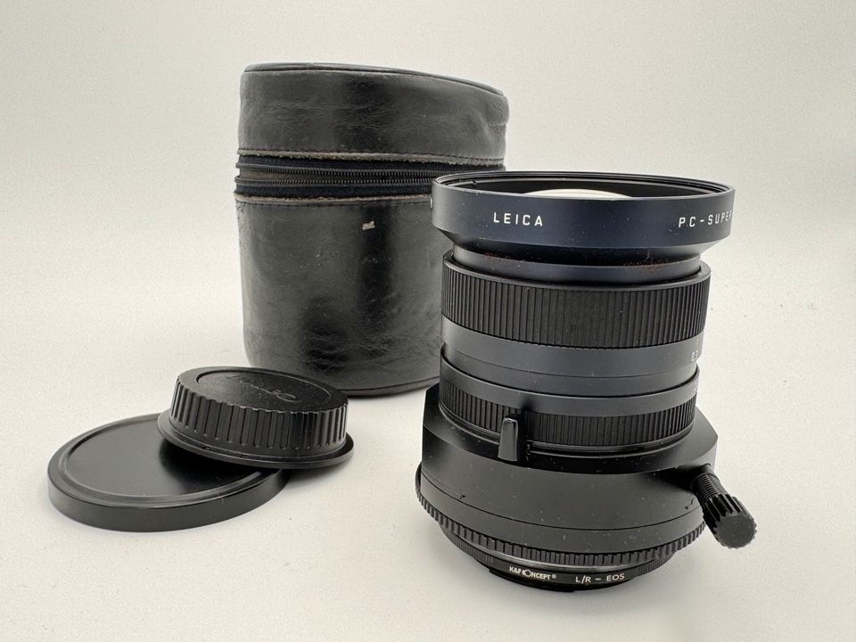 Leica PC- Super- Angulon- R  2.8/28, Weitwinkel, Zustand 1 in Pforzheim