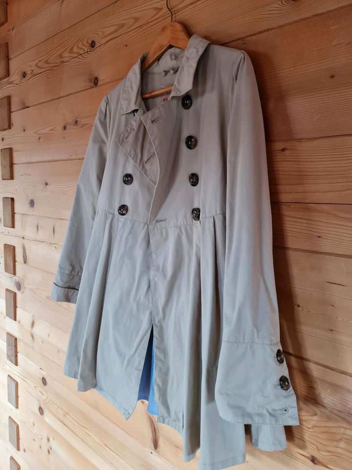 REVIEW | Trenchcoat | NEU | Baumwolle | beige hell braun | Mantel in Ludwigsburg