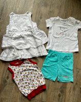 Mädchen Set Gr. 74 Sommer Kleid, T-Shirt, kurze Leggins, Polunder Hamburg-Mitte - Hamburg Borgfelde Vorschau