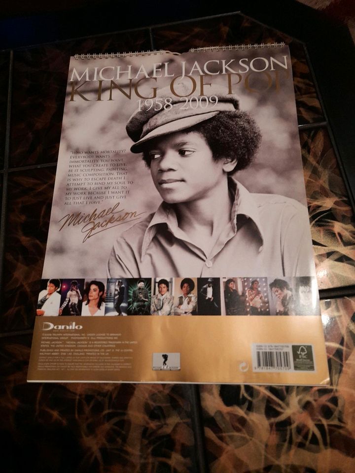 Michael Jackson Kalender  2009-2010!!!! 42x29,5cm. in Hamburg