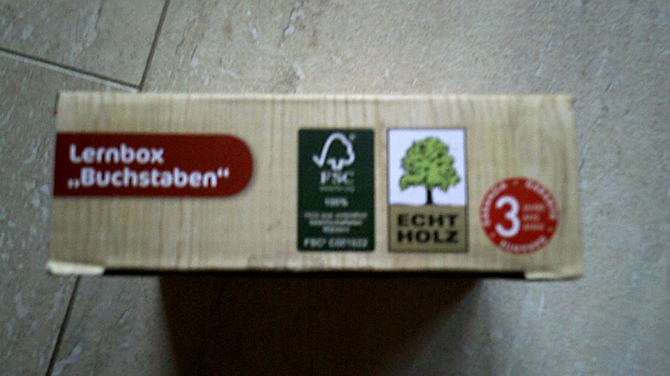 PLAY TIVE® JUNIOR Lernboxen Holz - Buchstaben ABC Vorschule in Suhl