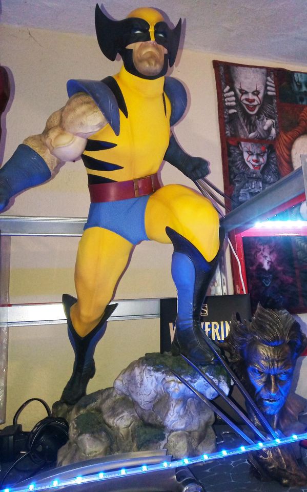 Wolverine 1/2 Sideshow Legendary Scale Statue no XM Prime 1 in Saarlouis